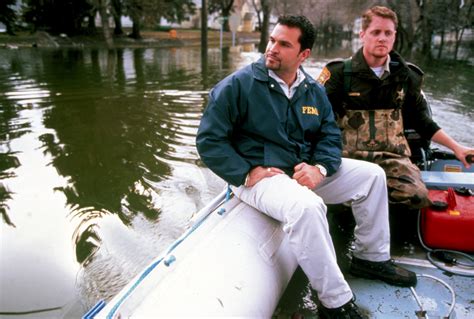 A Fema Official Rides Along On A Search Of Flood Waters In Grand Forks