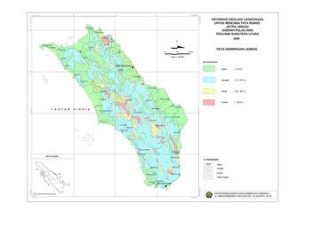 Peta Kemiringan Lereng Lhokseumawe Katalog Peta Banda Aceh