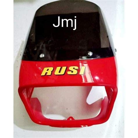 Rusi Tc Headlight Cowling Naubosan Napo Ng Rusi Sticker