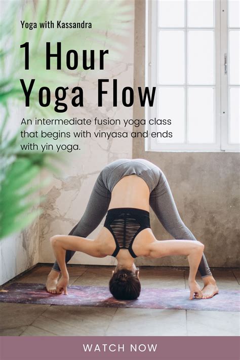 Heat Up And Then Cool Down With This 1 Hour Fusion Intermediate Yoga