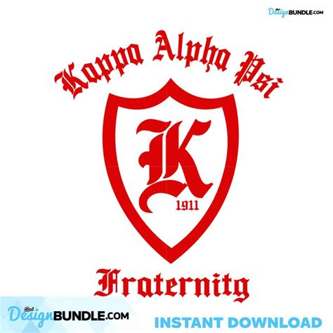 Kappa Alpha Psi Fraternity Svg Files For Silhouette Files For Cricut