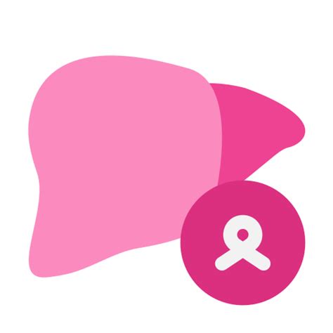 Liver Cancer Generic Color Fill Icon