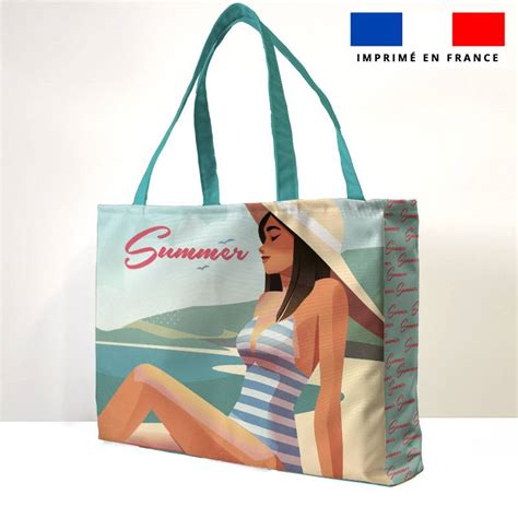 Kit Sac Dos Coulissant Motif Mes Petites Affaires De Plage Licorne