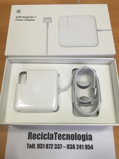 Cargador MagSafe 2 60w Original A1435 ReciclaTecnologia