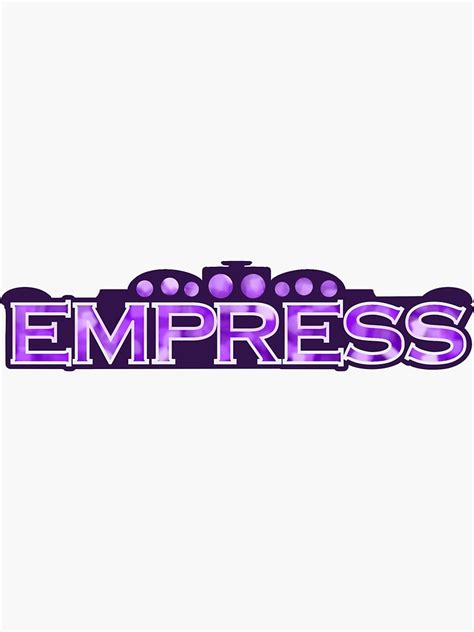 "Wedding band Empress" Sticker for Sale by Empress-merch | Redbubble