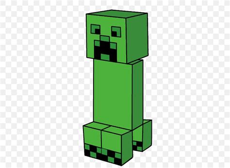 Minecraft Creeper Line Art