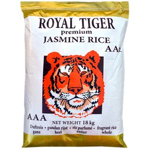 Royal Tiger Jasmine Rice Kg A Chau Market