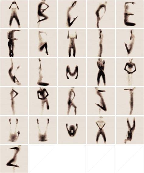 The Naked Alphabet By Artist Anastasia Mastrakouli Hi Fructose