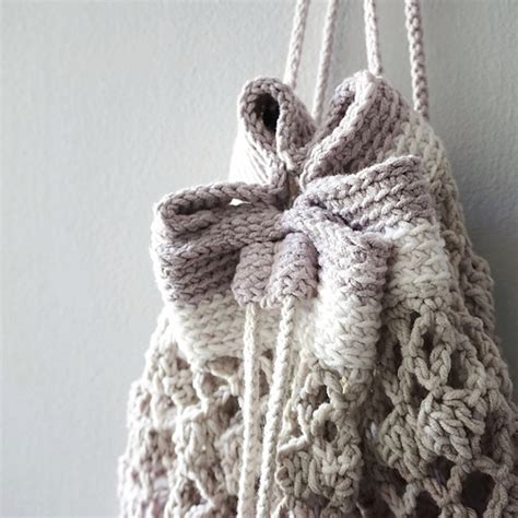 Ravelry Diamante Cinch Bag Pattern By Alexis Scott