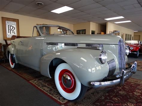 1940 LASALLE SERIES 52 CONVERTIBLE SEDAN – Daniel Schmitt & Co. Classic ...