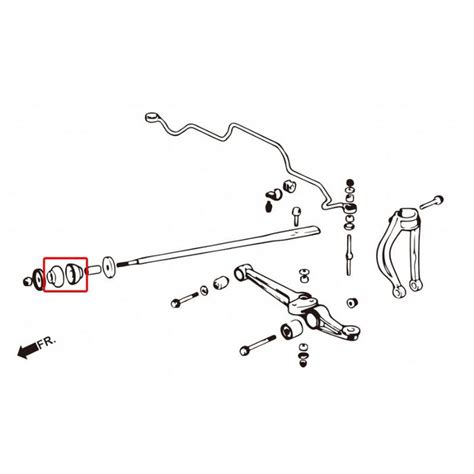 Hard Race Front Tension Radius Rod Bushes Ef Civic Crx — Speed Science