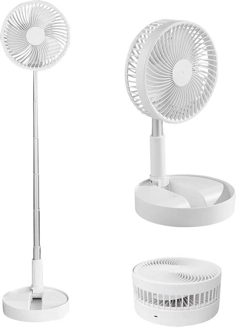 Amazon Portable Desk Fan Foldable Fan Pedestal Stand Floor Fan