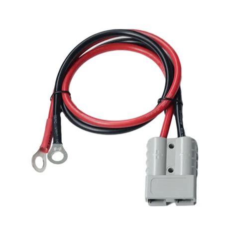 PRISE DE TREUIL de remorque universelle 50 cm câble 10 AWG 600 V 50A