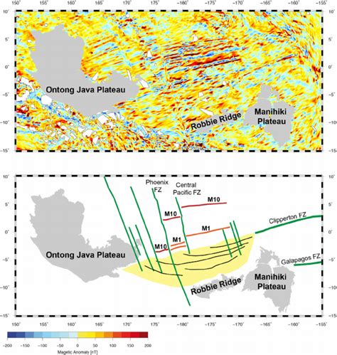 A Magnetic Anomaly Map Of The Nova Canton Trough After Maus Et Al