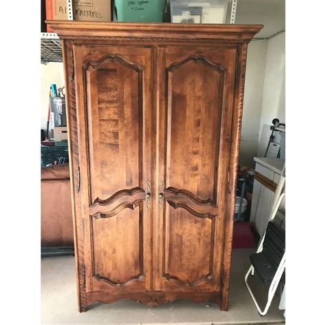 Ethan Allen French Country Armoire Backyard Fencenettingu