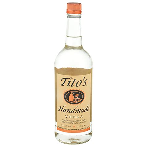 Titos Vodka Handmade 1 L Vodka Moes Marketplace