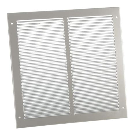 Louvered Air Transfer Grille For Use With Intumescent Fire Grille Or