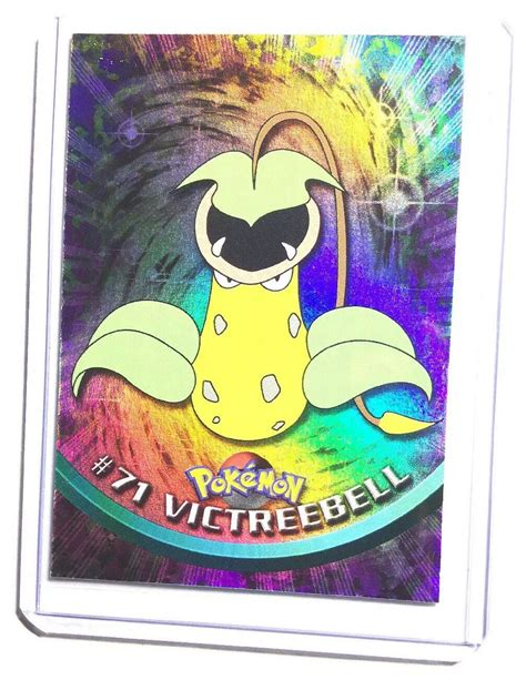 NM Pokemon 71 VICTREEBELL 1999 TOPPS TV Animation Rare Holo Foil EBay