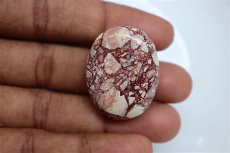 Pink Mookaite Palm Stone Gemstone Natural Pink Mookaite Palm Etsy Uk