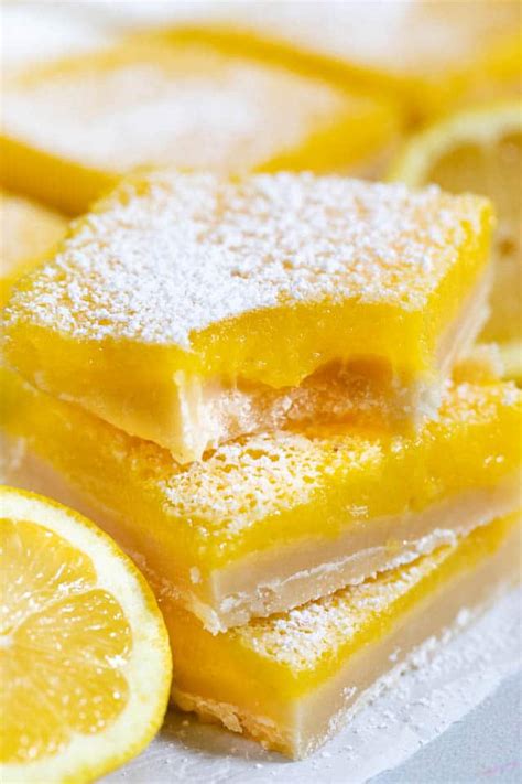 Best Lemon Bars Recipe Crazy For Crust