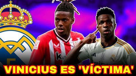 Nico Williams Se Pone La Camiseta Del Madrid Para Hablar De Vinicius