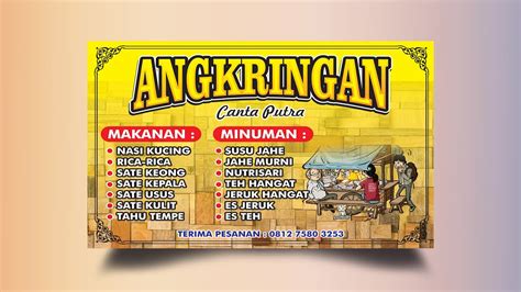 Desain Banner Angkringan Cdr - 57+ Koleksi Gambar