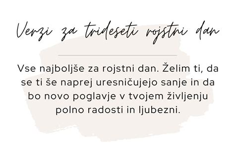 Najlep I Verzi Za Rojstni Dan Vinoincokolada Si