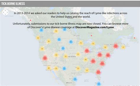 Tick Borne Encephalitis Map