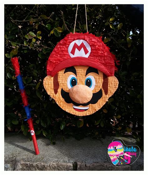 Piñata de Mario Bros Piñata mario bros Piñatas Fiesta de mario bros