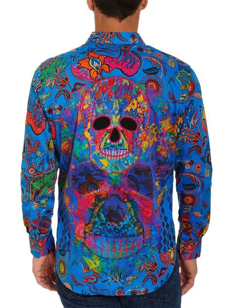 Robert Graham Limited Edition Skull Shirt Hotsell Emergencydentistry