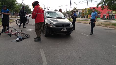 La Rioja Un ciclista sufrió múltiples heridas tras ser embestido por