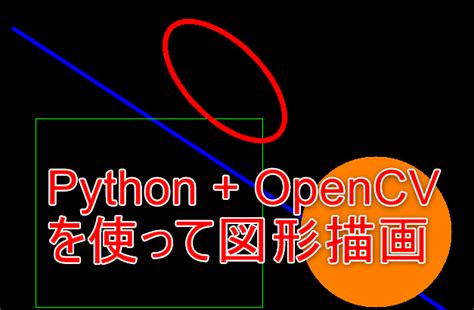 Python Opencvを使って図形描画 Craft Gogo