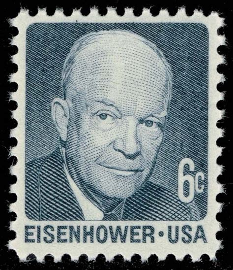 US 1393 Dwight D Eisenhower MNH United States General Issue Stamp