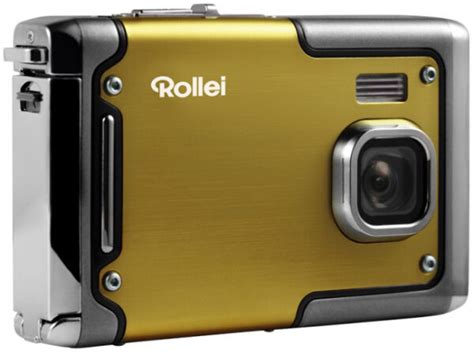 ROLLEI CAMARA SPORTSLINE 85 AMARILLA PALO SELFIE Imagen Fotocolor