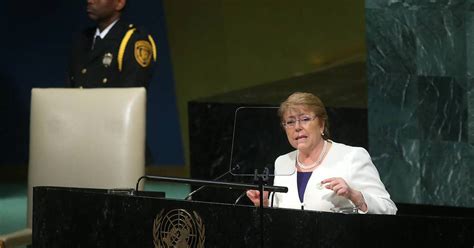 Onu Bachelet Declara La Guerra A Bolsas Plásticas En Su último