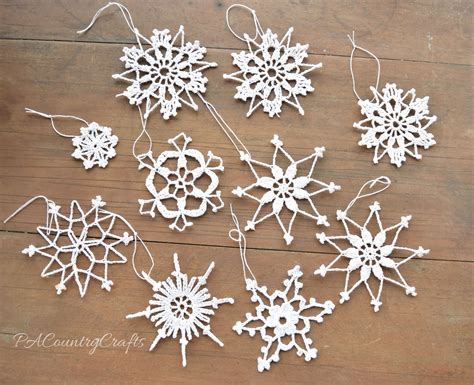 Vintage Inspired Crochet Snowflakes Crochet Snowflakes Crochet