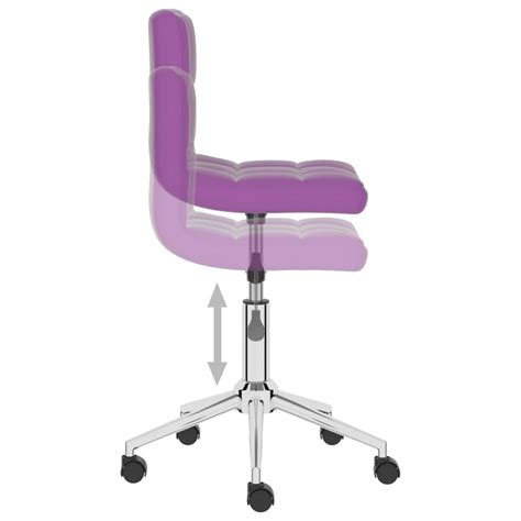 Scaun De Birou Pivotant Violet Piele Ecologica Emag Ro