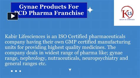 PPT Gynae Products For PCD Pharma Franchise PowerPoint Presentation