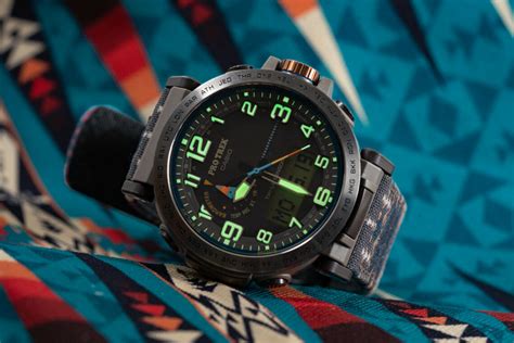 Watch Review Casio Pro Trek Pendleton Collaboration Ablogtowatch