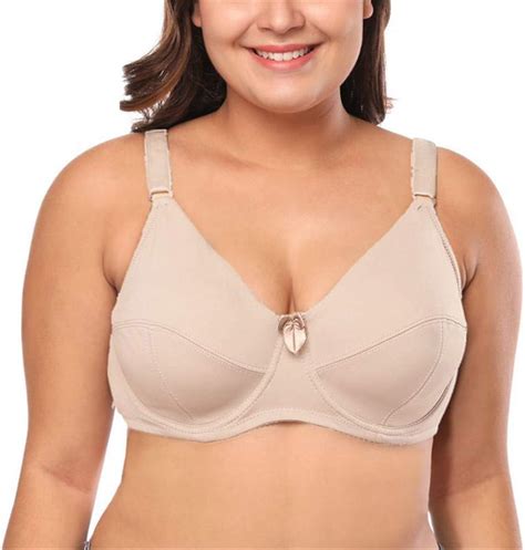 Reggiseno Da Donna Taglie Forti Sottile Allattamento Al Seno Riunito