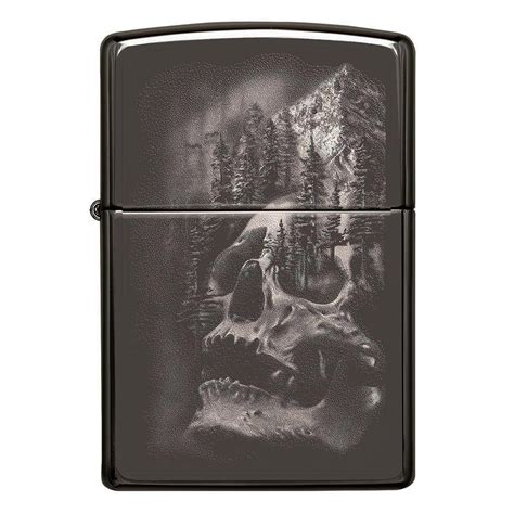 Zippo Skull Mountain Design Rolling Papers Supplies GoSensi