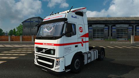 Volvo Fh12 Sovtransavto ~ Euro Truck Simulator 2 Mods