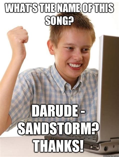 [Image - 719797] | Darude - Sandstorm | Know Your Meme