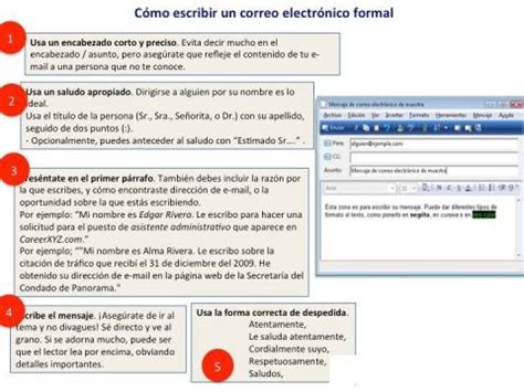 Consejos prácticos para redactar correos formales de manera efectiva