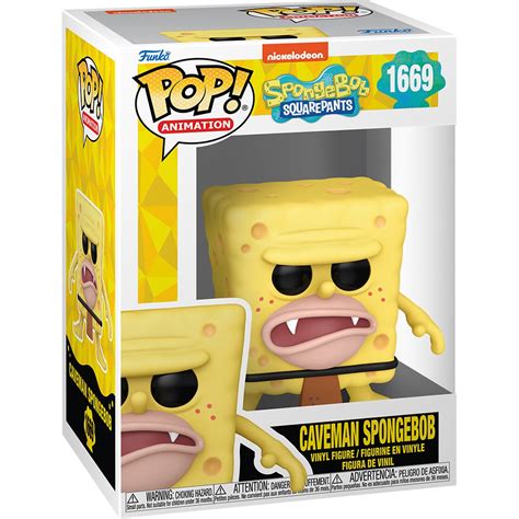 Funko Pop SpongeBob SquarePants 25th Anniversary Caveman SpongeBob