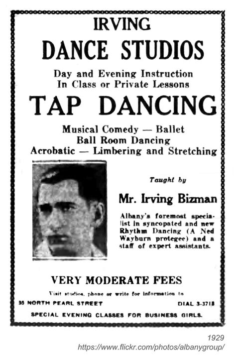 1929 Irving Dance Studios AlbanyGroup Archive Flickr