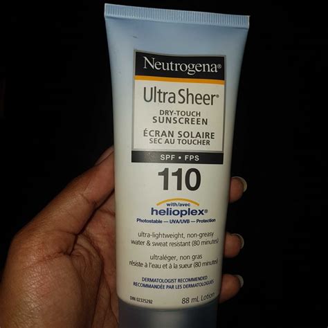 Neutrogena Ultra Sheer Dry Touch Sunscreen Review Abillion