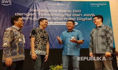 Kerjasama Bank DKI Dengan Telkomsigma Dan Amazon Web Republika Online