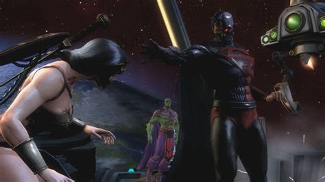 Injustice Gods Among Us Dlc Cyborg Superman Vs Ame Comi Wonder Woman