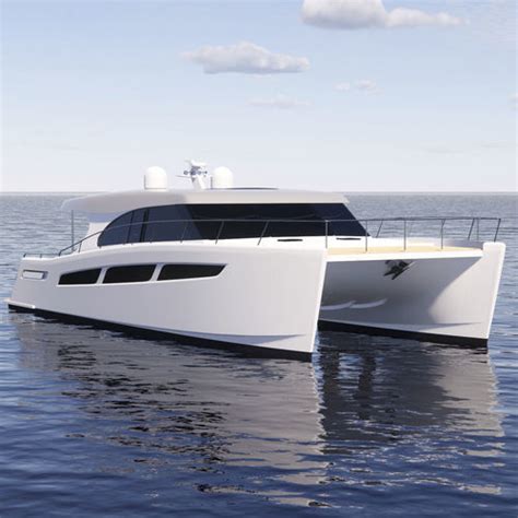 Iate a motor catamarã 55 Lightwave Yachts de cruzeiro hard